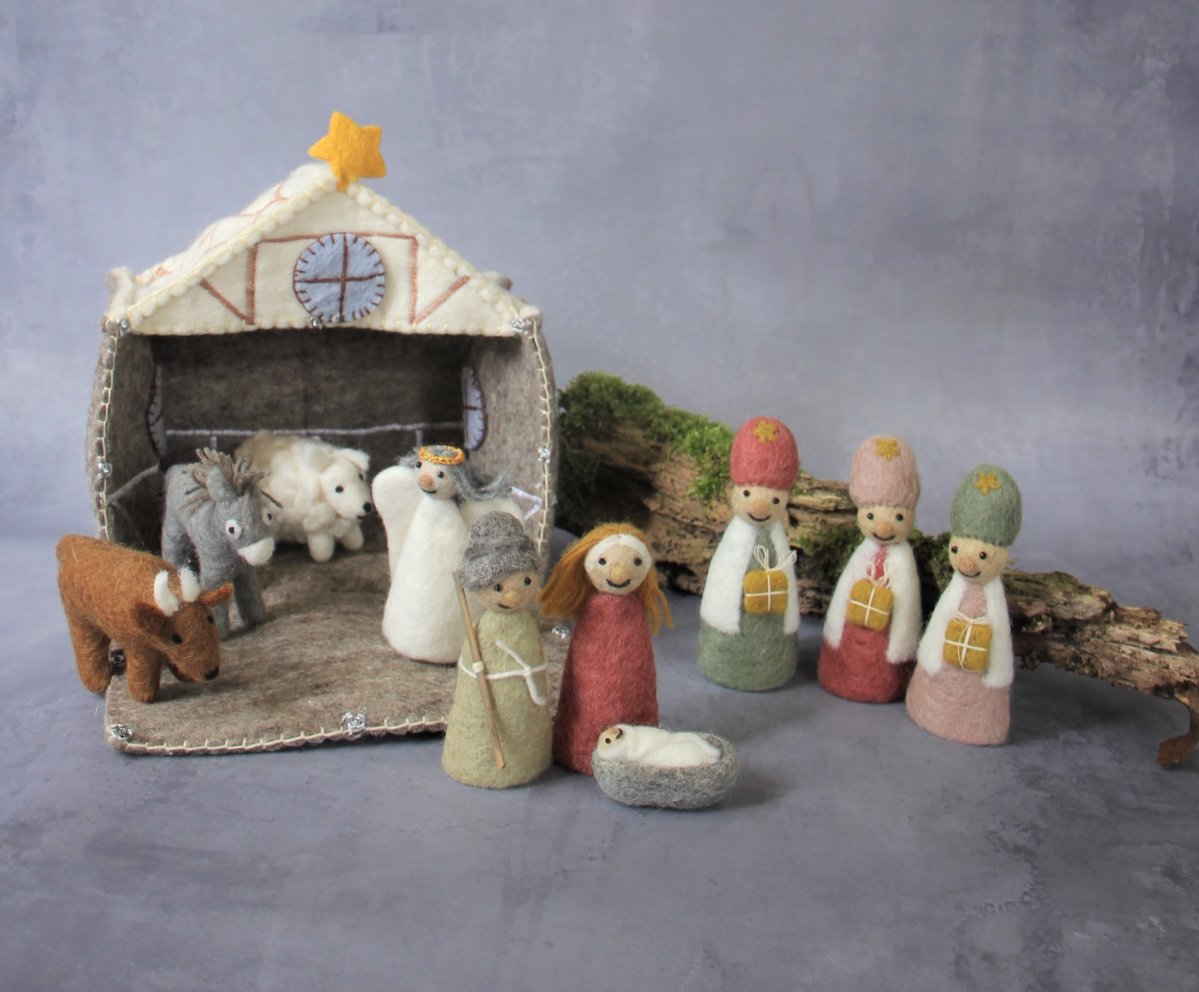 Nativity Scene Gry & Sif Decorations Day and Age New Zealand